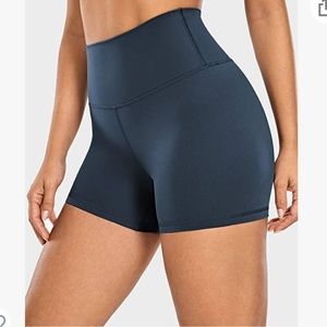 CRZ YOGA- YOGA SHORTS- TRUE NAVY